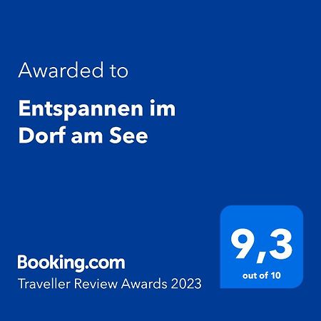 Entspannen Im Dorf Am See Zahren Εξωτερικό φωτογραφία